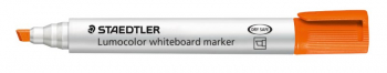 STAEDTLER LUMOCOLOR WHITEBOARD MARKER CHISEL TIP ORANGE
