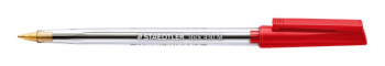 STAEDTLER 430 STICK BALLPOINT PEN MEDIUM RED 430 M-2