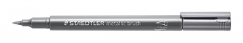 STAEDTLER METALLIC BRUSH PEN SILVER 8321-81