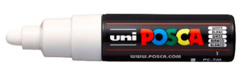 PC-7M WHITE 4902778228258 POSCA LARGE BULLET TIP