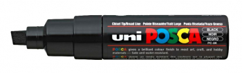 PC-8K BLACK 4902778916452 POSCA BROAD CHISEL TIP