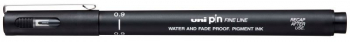 UNI PIN FINE LINE BLACK 0.9 200(S)   289363000