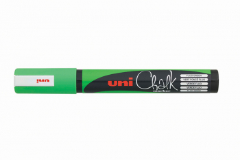 PWE-5M UNI CHALK FLUO GREEN MED (B/W BOX) 4902778140048
