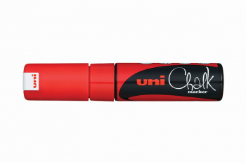 PWE-8K UNI CHALK RED BROAD B/W BOX 4902778140147