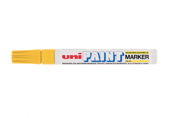PX-20 PAINT MARKER YELLOW UNI BULLET MED 4902778912263