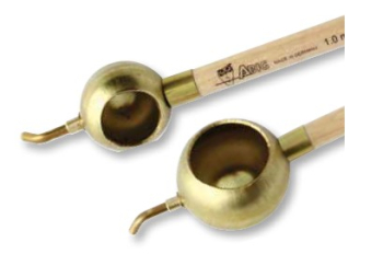 BATIK CUP - 35mm BRASS CUP/0.5 mm NOZZLE TJANTING 260205