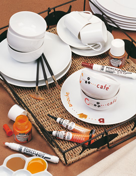 PEBEO PORCELAINE 150 MARKER PRECIOUS SET 2 020081