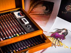 DERWENT PROCOLOUR PENCIL 72 WOODEN BOX 2302524