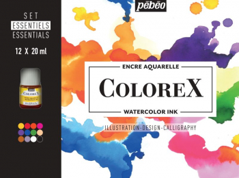 PEBEO COLOREX ESSENTIALS SET 12X20ML 417403