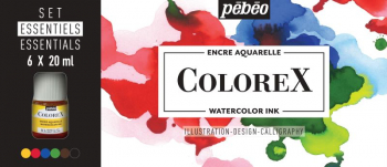 PEBEO COLOREX ESSENTIALS SET 6X20ML 417402