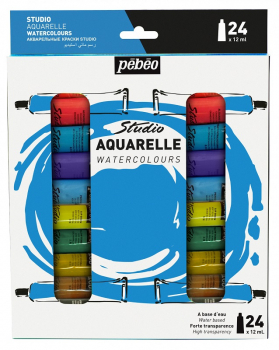 PEBEO WATERCOLOUR SET - 24x12ml 668920