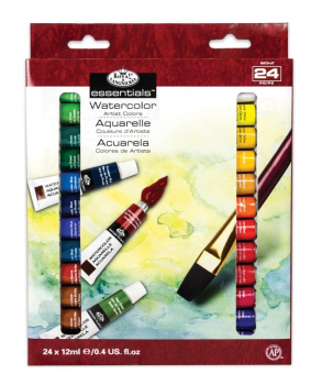 R&L ESSENTIALS WATERCOLOR 24 SET WAT24