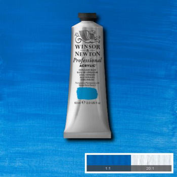 WN ARTIST ACRYLIC 60ml CERULEAN BLUE 2320137