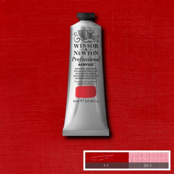 WN ARTIST ACRYLIC 60ml NAPHTHOL RED LIGHT 2320421