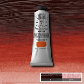 WN ARTIST ACRYLIC 60ml QUINAC BURNT ORANGE 2320549
