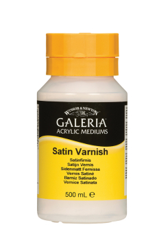 WN GALERIA ACRYLIC VARNISH 500ml - SATIN 3050803
