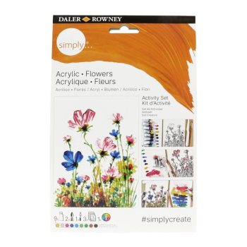 DR SIMPLY ACRYLIC FLOWERS ACTIVITY SET 126500112