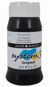 DR SYSTEM 3 ORIG 500ml-PROCESS BLACK 129500040