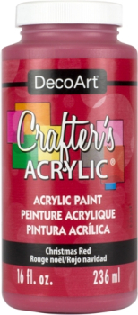 DECOART CHRISTMAS RED 16oz/472 THE LARGE SIZE DCA20-65
