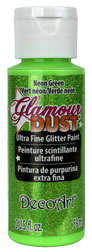GLAMOUR DUST NEON GREEN DGD26 59ml DECO ART