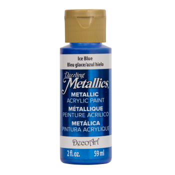 DECO ART ICE BLUE 59ml DAZZLING METALLICS DAO75