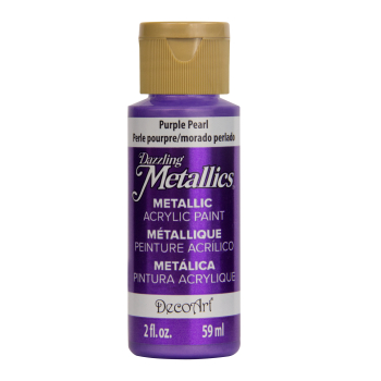 DECO ART PURPLE PEARL 59ml DAZZLING METALLICS DA124