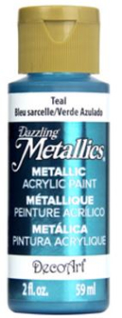 DECO ART TEAL (NEW) 59ml DAZZLING METALLICS DA322