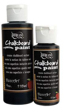 DECO ART CHALKBOARD PAINT 2oz DS90 BLACK