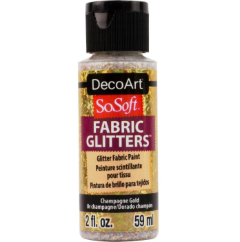SOSOFT CHAMPAGNE GOLD 59ml FABRIC ACRYLIC DSSFG02-30