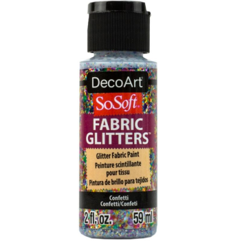 SOSOFT CONFETTI 59ml FABRIC ACRYLIC DSSFG05-30