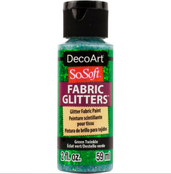SOSOFT GREEN TWINKLE 59ml FABRIC ACRYLIC DSSFG10-30