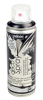 PEBEO BLACK GESSO 200ml SPRAY 094011