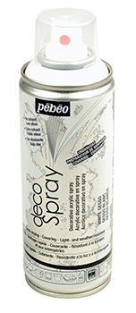 PEBEO WHITE GESSO 200ml SPRAY 094010