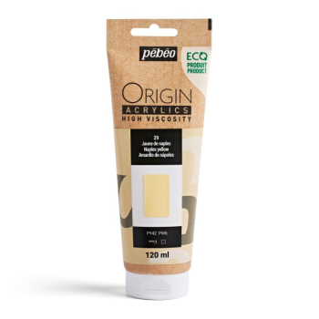 PEBEO ORIGIN ACRYLICS 120ml NAPLES YELLOW 817129