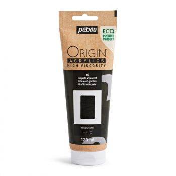 PEBEO ORIGIN ACRYLICS 120ml IRIDESCENT GRAPHITE 817145