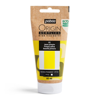 PEBEO ORIGIN ACRYLICS 60ml PRIMARY YELLOW 817002