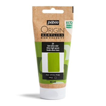 PEBEO ORIGIN ACRYLICS 60ml OLIVE LIGHT GREEN 817026