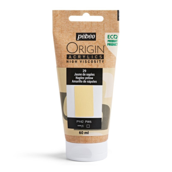 PEBEO ORIGIN ACRYLICS 60ml NAPLES YELLOW 817029