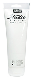 100ml STUDIO ACRYLIC TITANIUM WHITE 11 PEBEO 837011