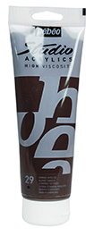 PEBEO 029 BURNT UMBER 250ml STUDIO ACRYLIC 164029