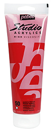 PEBEO 050 PRIMARY MAGENTA 250ml STUDIO ACRYLIC 164050