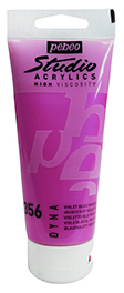 PEBEO 356 VIOLET BLUE IRID 250ml STUDIO ACRYLIC 169356