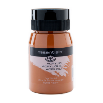 R&L ESSENTIALS ACRYLIC 500ml - RAW SIENNA RAA-5105