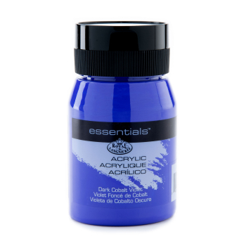 R&L ESSENTIALS ACRYLIC 500ml - DARK COBALT VIOLET RAA-5115