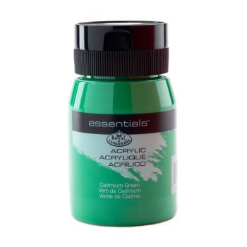 R&L ESSENTIALS ACRYLIC 500ml - CADMIUM GREEN RAA-5117