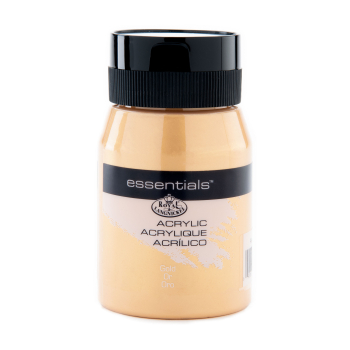 R&L ESSENTIALS ACRYLIC 500ml - GOLD RAA-5141