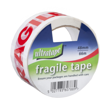ULTRAPE FRAGILE TAPE 48mm x 66m     PT48X66FRAG-ULT