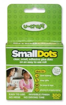U-CRAFT SMALL DOTS 5mm PERMANENT 300 201058