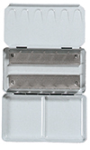 EMPTY METAL WATERCOLOUR TIN - 12 1/2 PANS 507490