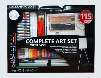 DR SIMPLY COMPLETE ART SET 115 PCS    196500604